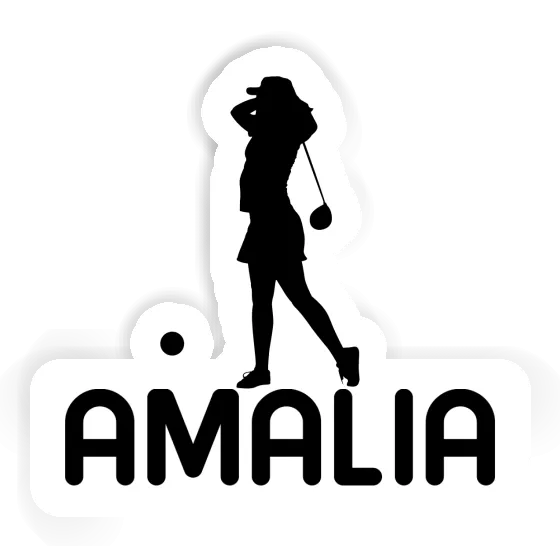 Sticker Golfer Amalia Gift package Image