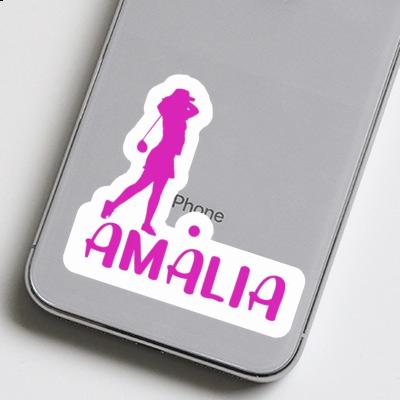 Golfer Sticker Amalia Image