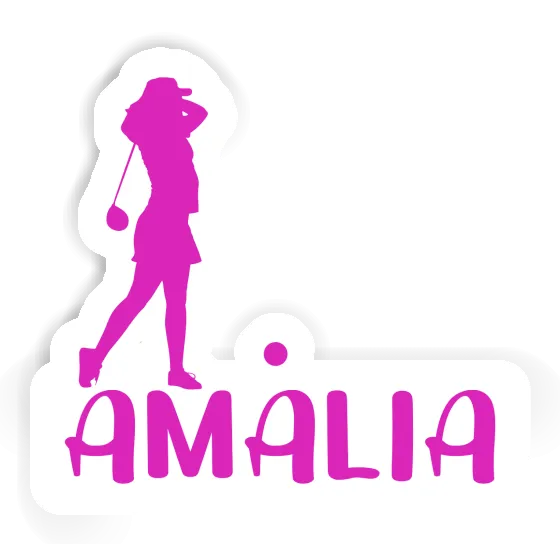 Golfer Sticker Amalia Gift package Image