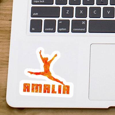 Sticker Amalia Gymnastin Notebook Image