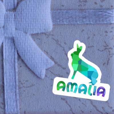 Amalia Autocollant Lapin Image