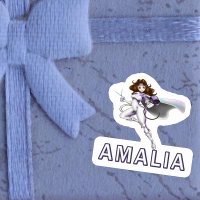 Amalia Aufkleber Frisörin Gift package Image