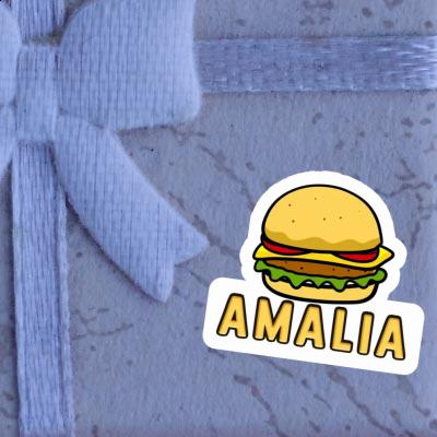 Amalia Sticker Beefburger Laptop Image