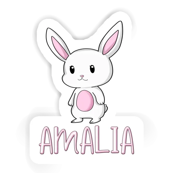 Rabbit Sticker Amalia Notebook Image