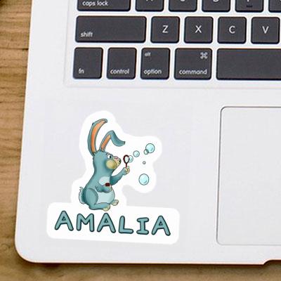 Sticker Rabbit Amalia Notebook Image