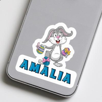 Aufkleber Osterhase Amalia Laptop Image