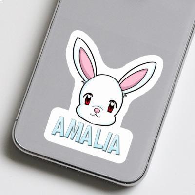 Hase Aufkleber Amalia Notebook Image