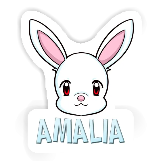 Autocollant Amalia Lapin Notebook Image