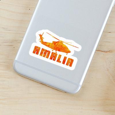 Amalia Sticker Helicopter Notebook Image