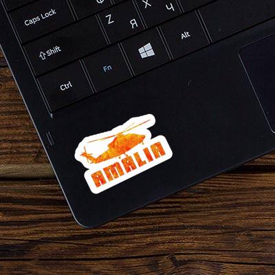 Amalia Sticker Helicopter Laptop Image