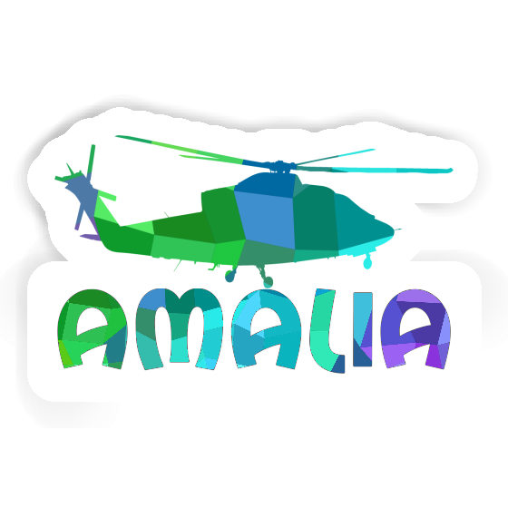 Sticker Amalia Helicopter Gift package Image