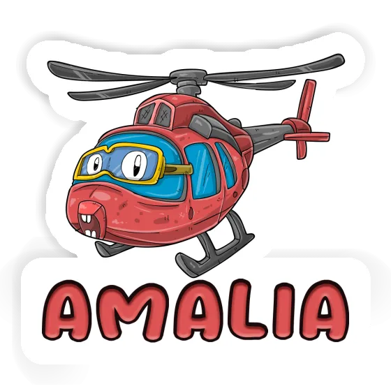 Helicopter Sticker Amalia Gift package Image