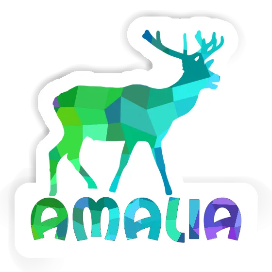 Deer Sticker Amalia Notebook Image