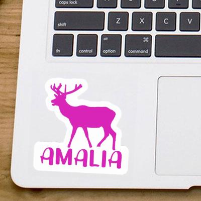 Cerf Autocollant Amalia Notebook Image