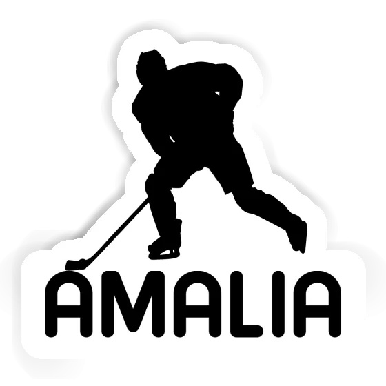 Autocollant Joueur de hockey Amalia Gift package Image