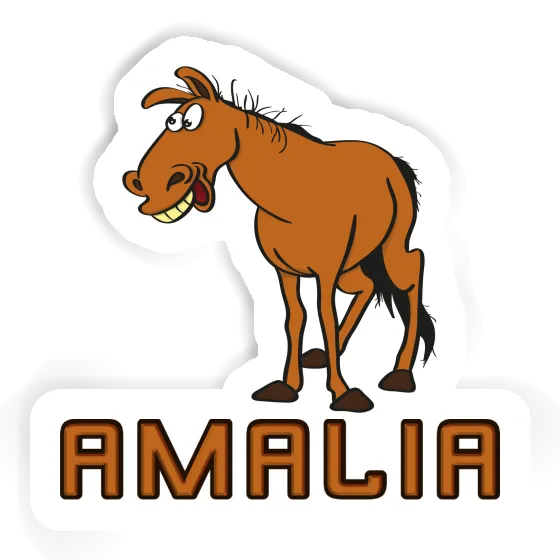 Sticker Horse Amalia Notebook Image