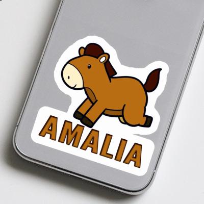 Cheval Autocollant Amalia Notebook Image