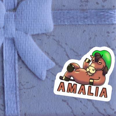 Sticker Amalia Horse Notebook Image