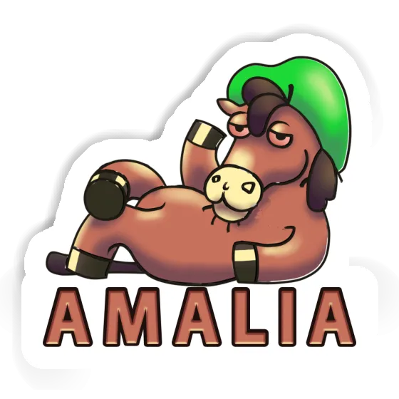 Sticker Amalia Horse Gift package Image