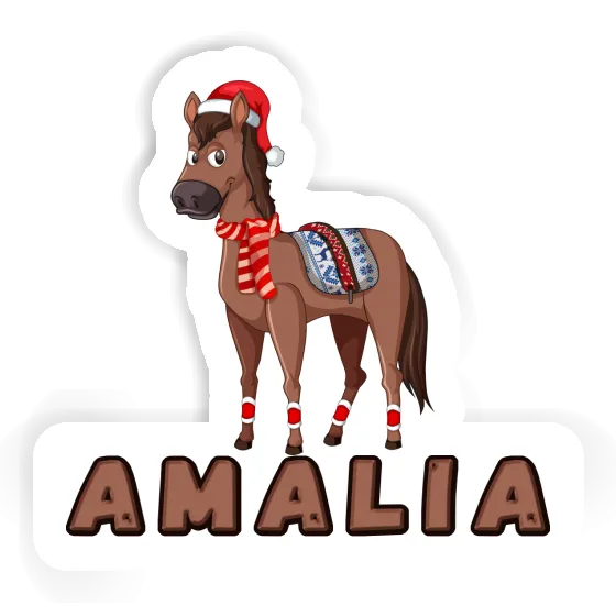 Amalia Autocollant Cheval de Noël Gift package Image