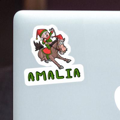 Amalia Sticker Weihnachtspferd Image