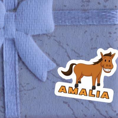 Autocollant Cheval Amalia Notebook Image