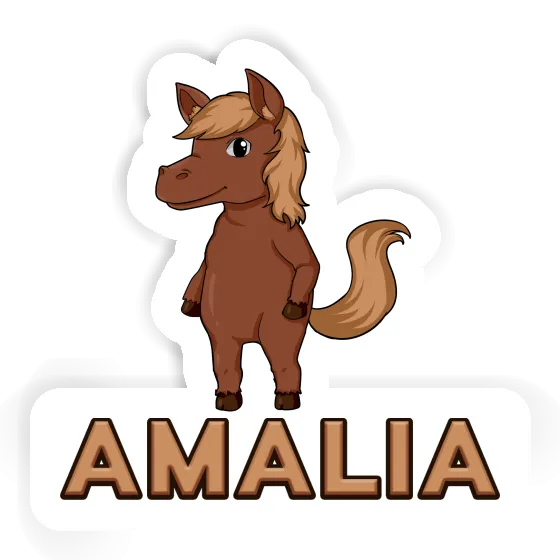 Horse Sticker Amalia Laptop Image