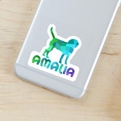 Amalia Sticker Dog Notebook Image