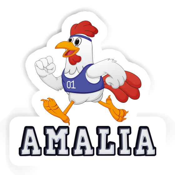 Sticker Runner Amalia Laptop Image