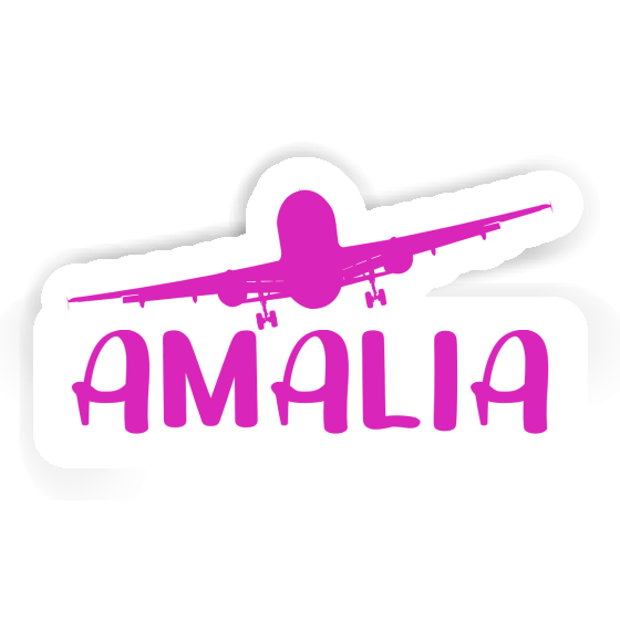 Aufkleber Flugzeug Amalia Image