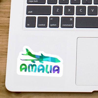 Sticker Amalia Jumbo-Jet Laptop Image