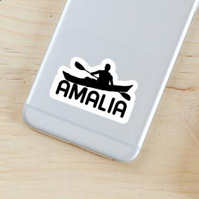 Kayaker Sticker Amalia Laptop Image