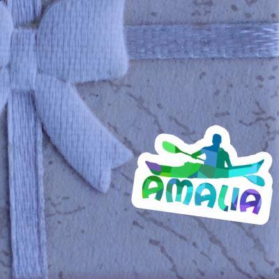 Kayaker Sticker Amalia Image