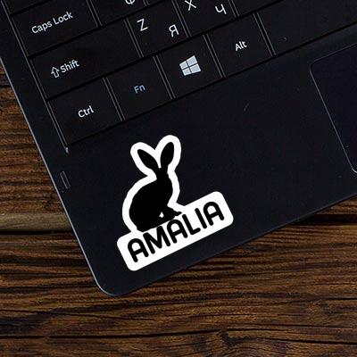 Amalia Aufkleber Kaninchen Laptop Image