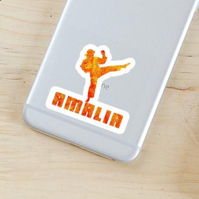 Karateka Sticker Amalia Notebook Image