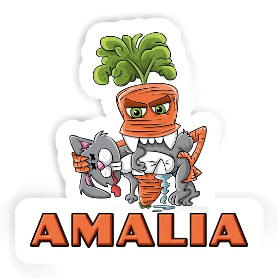 Amalia Sticker Monster Carrot Image