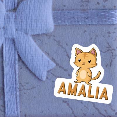 Autocollant Amalia Chaton Notebook Image