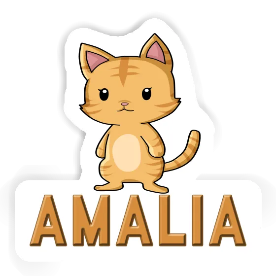 Autocollant Amalia Chaton Laptop Image