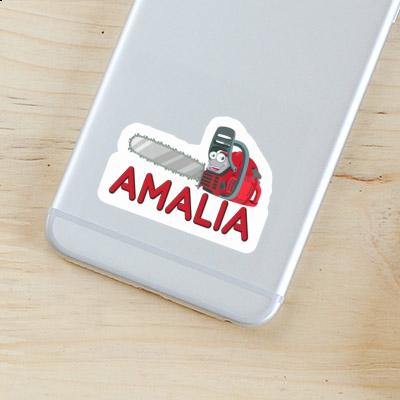 Amalia Sticker Chainsaw Laptop Image