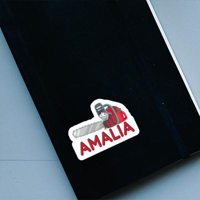 Amalia Sticker Chainsaw Image