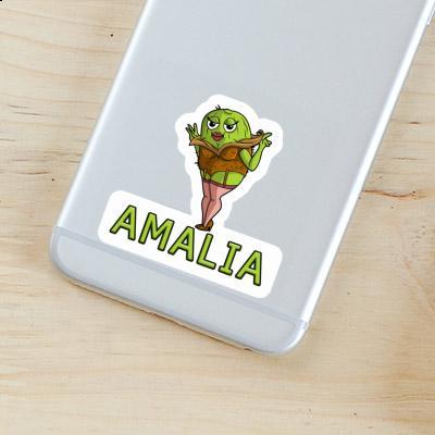 Sticker Amalia Kiwi Notebook Image