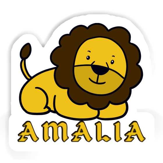 Autocollant Amalia Lion Gift package Image