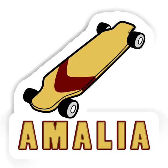 Amalia Sticker Longboard Laptop Image