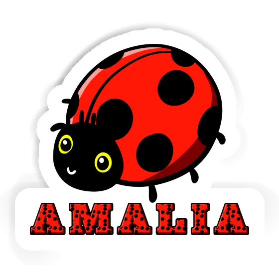 Amalia Autocollant Coccinelle Notebook Image