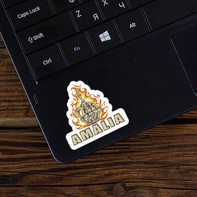 Middlefinger Sticker Amalia Laptop Image