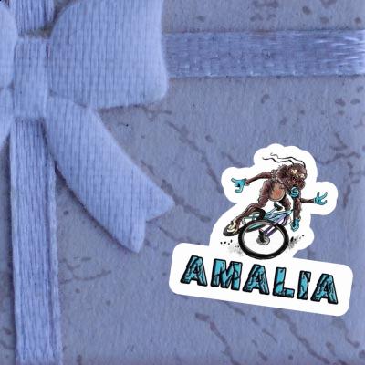 Amalia Aufkleber Biker Notebook Image