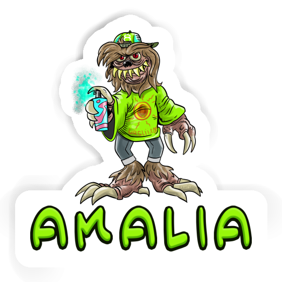 Sticker Sprayer Amalia Laptop Image