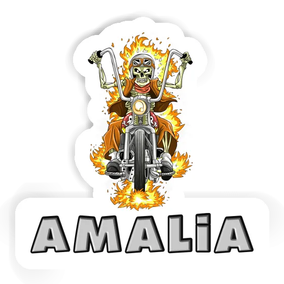 Sticker Amalia Motorbike Rider Gift package Image