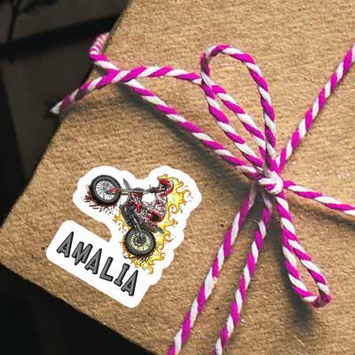 Sticker Amalia Dirt Biker Laptop Image