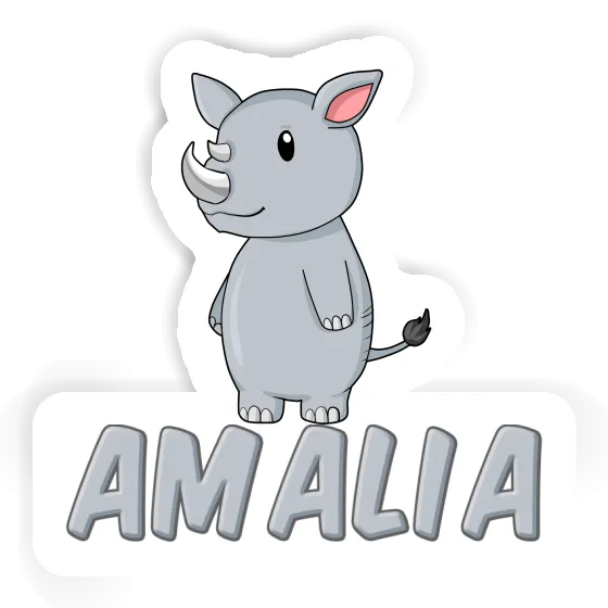 Amalia Autocollant Rhinocéros Gift package Image